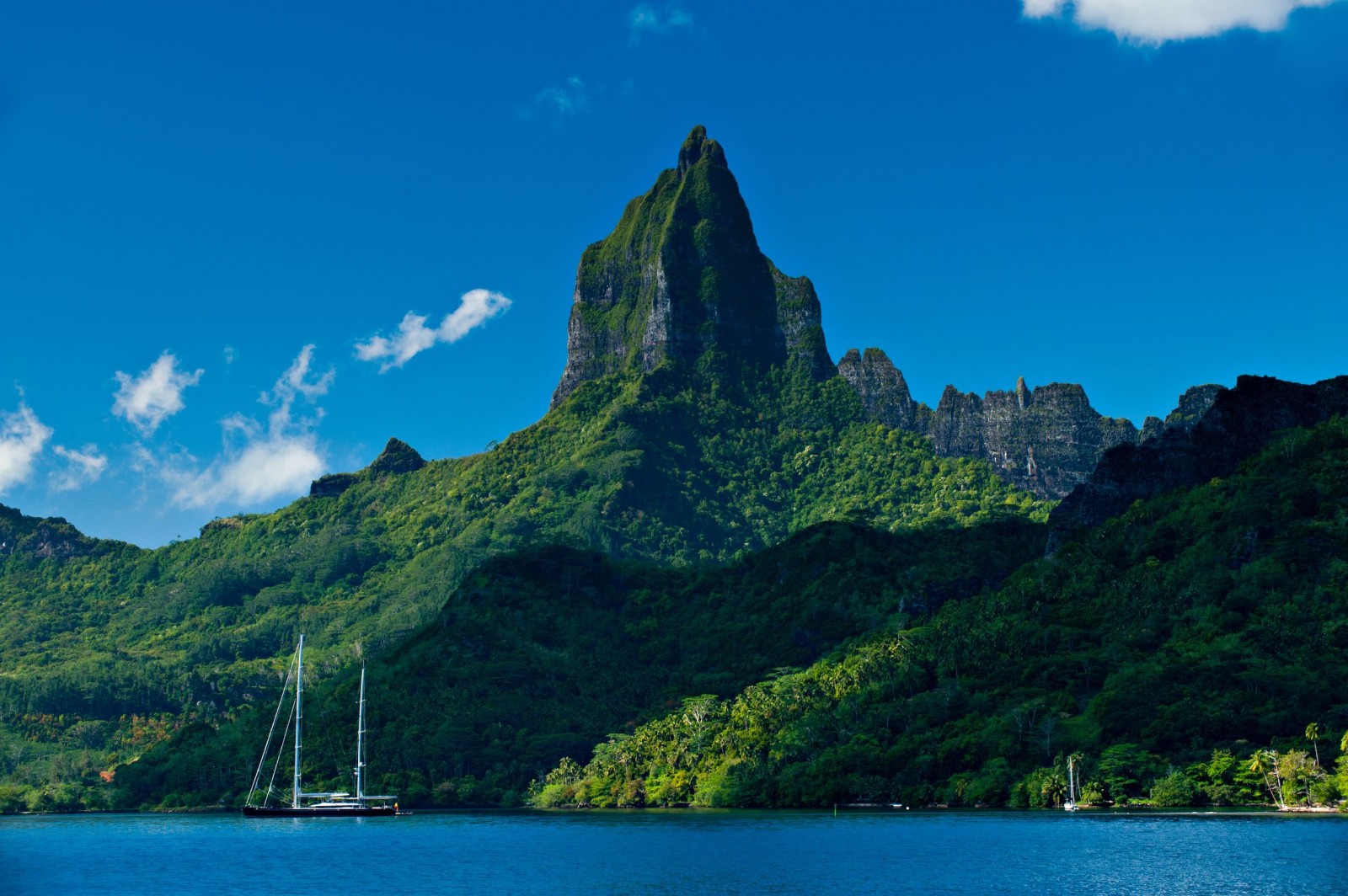 moorea Ile roto nui volcane Polynesie Francaise