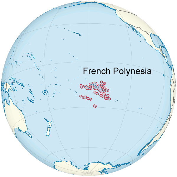 ou se trouve Polynesie Francaise