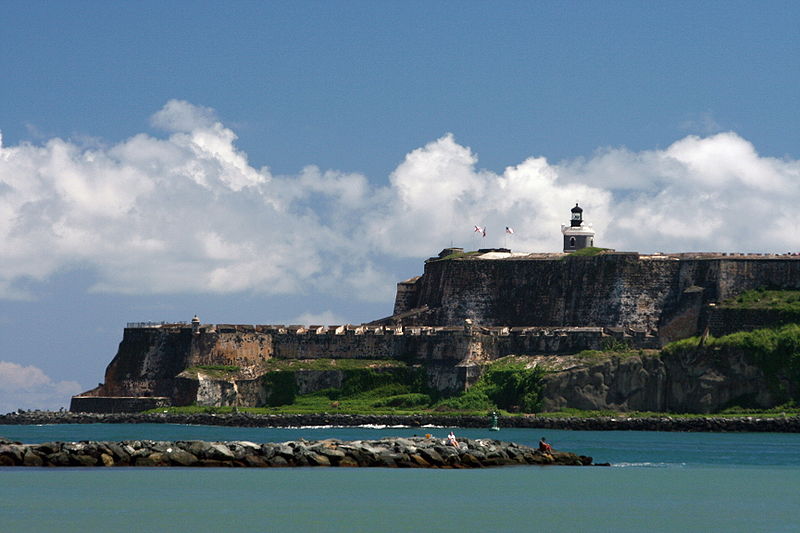 El Morro chateau Porto Rico