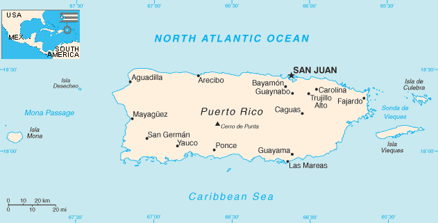 Porto Rico carte