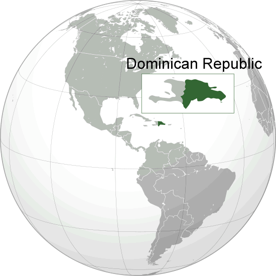 ou se trouve Republique Dominicaine