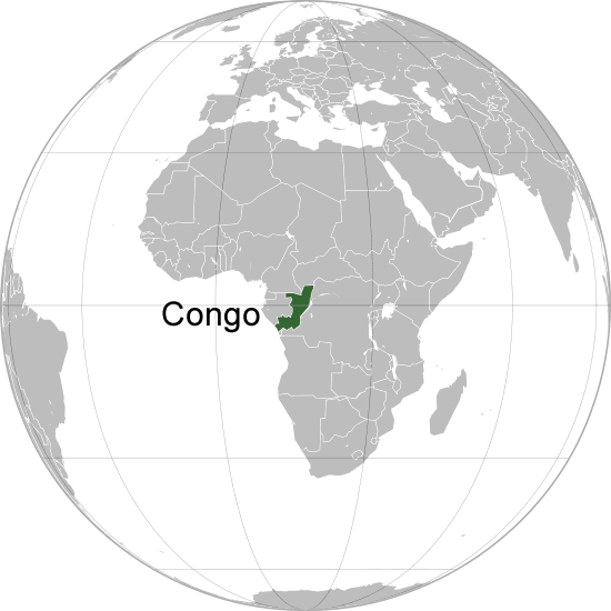 ou se trouve Republique du Congo