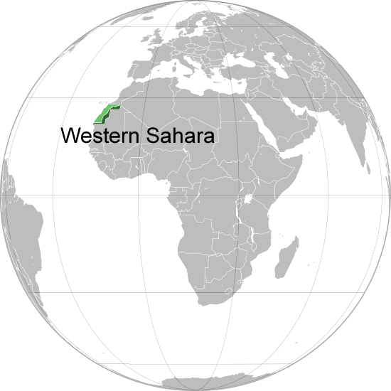 ou se trouve Sahara Occidental