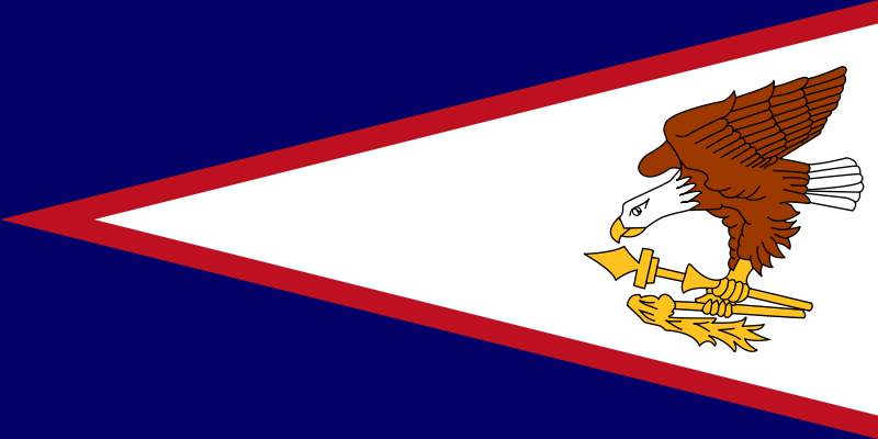 Samoa Americaines drapeau