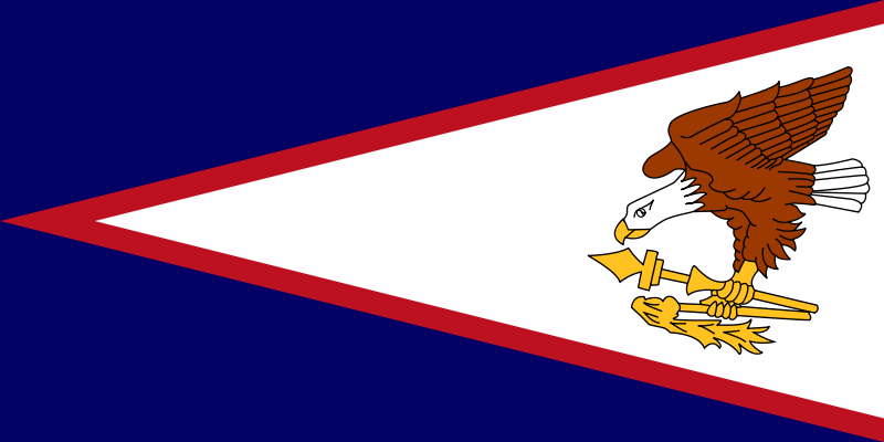 Samoa Americaines Drapeau