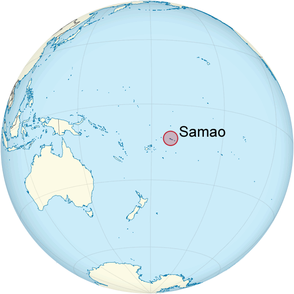 ou se trouve Samoa
