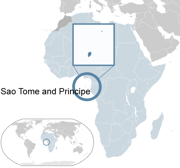 ou se trouve Sao Tome et Principe
