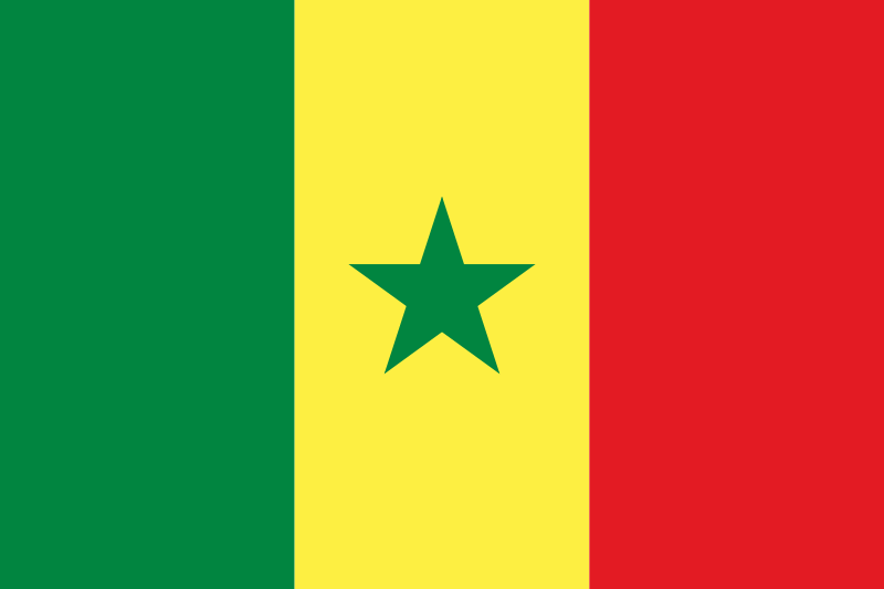 Senegal drapeau