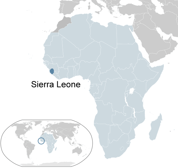 ou se trouve Sierra Leone