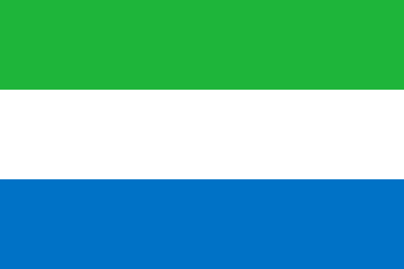 Sierra Leone Drapeau