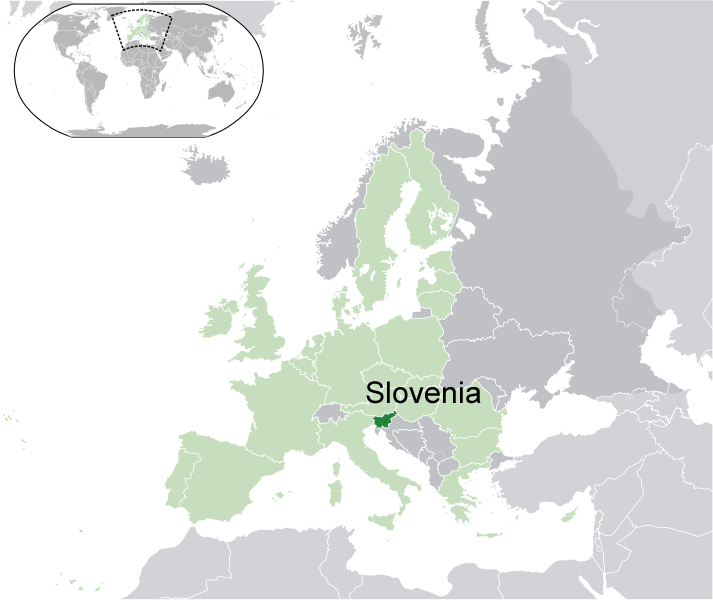 ou se trouve Slovenie