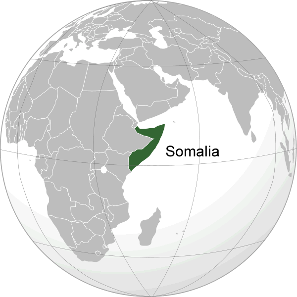 ou se trouve Somalie
