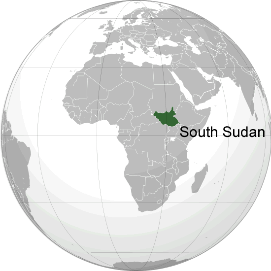 ou se trouve Soudan du Sud