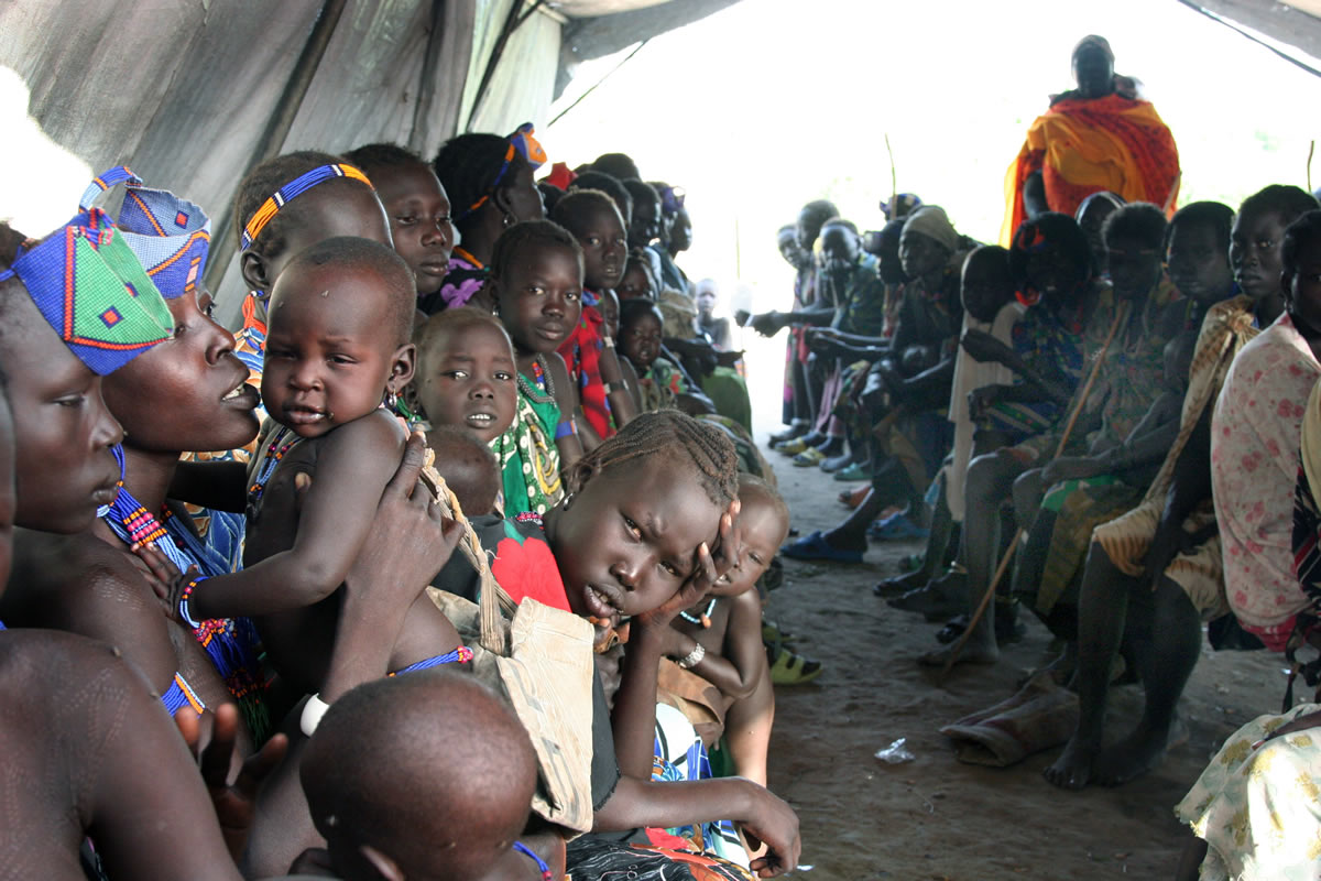 Soudan du Sud refugues