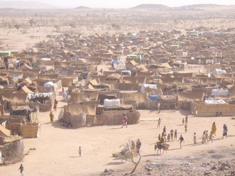 Darfur refugie camp Soudan