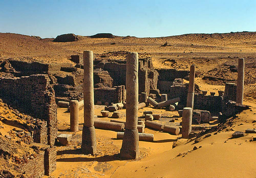 Soudan ruines