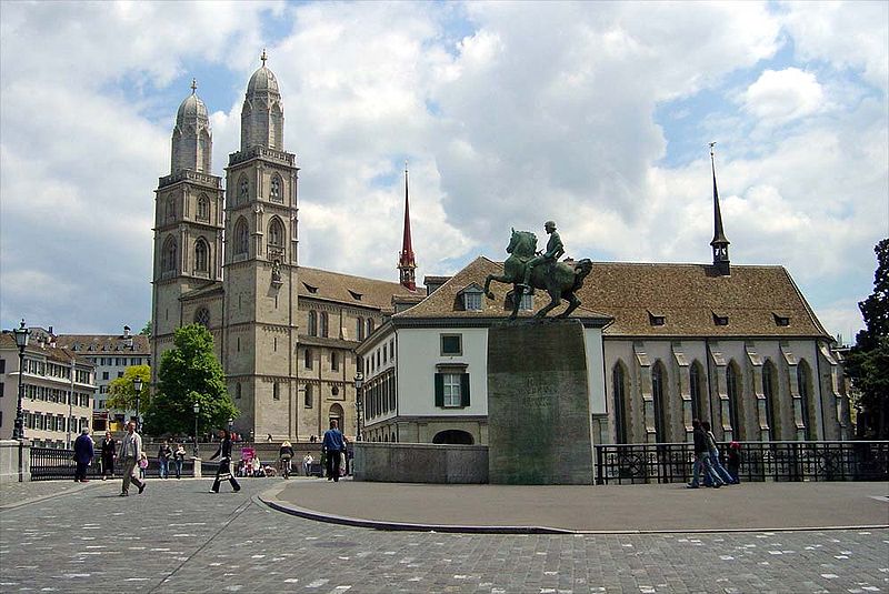 Grossmuenster Wasserkirche Suisse