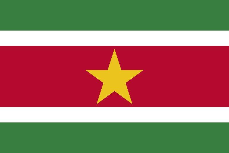 Surinam Drapeau