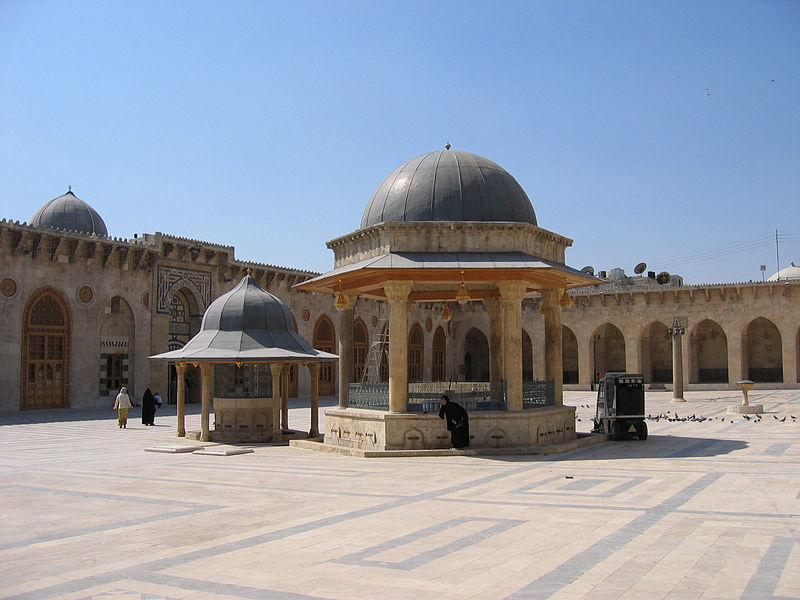 Omayad mosquee Aleppo Syrie