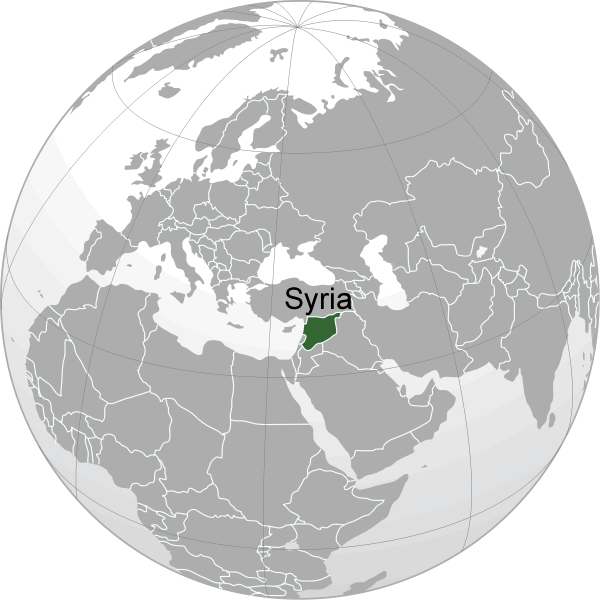ou se trouve Syrie