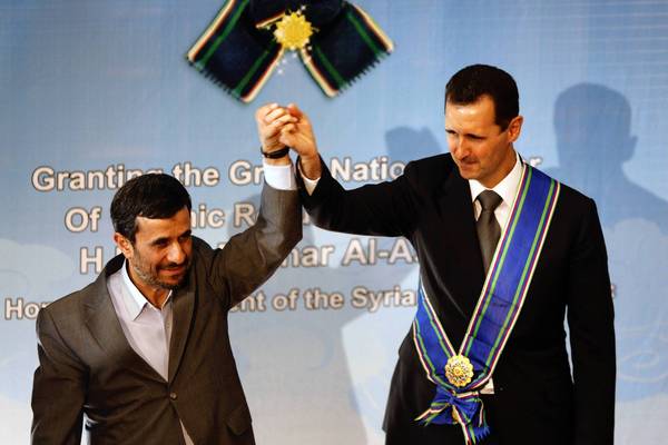 Syrien homicide assad ahmadinejad