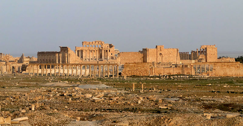 Temple de Palmyra Syrie