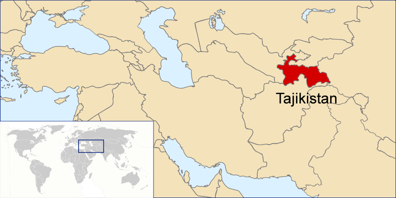 ou se trouve Tadjikistan