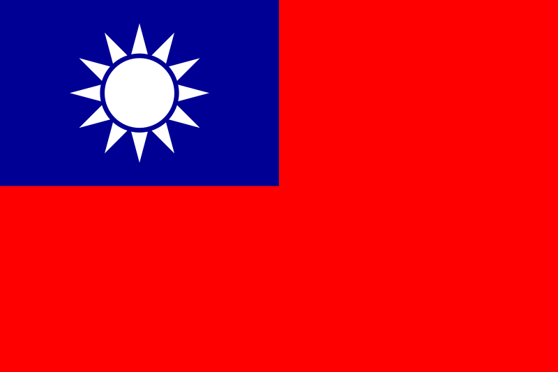 Taiwan drapeau