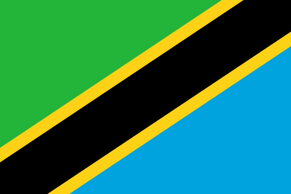 Tanzanie Drapeau