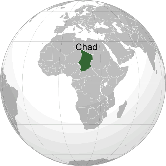ou se trouve Tchad