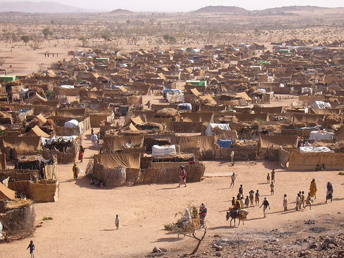 Tchad refugie camp