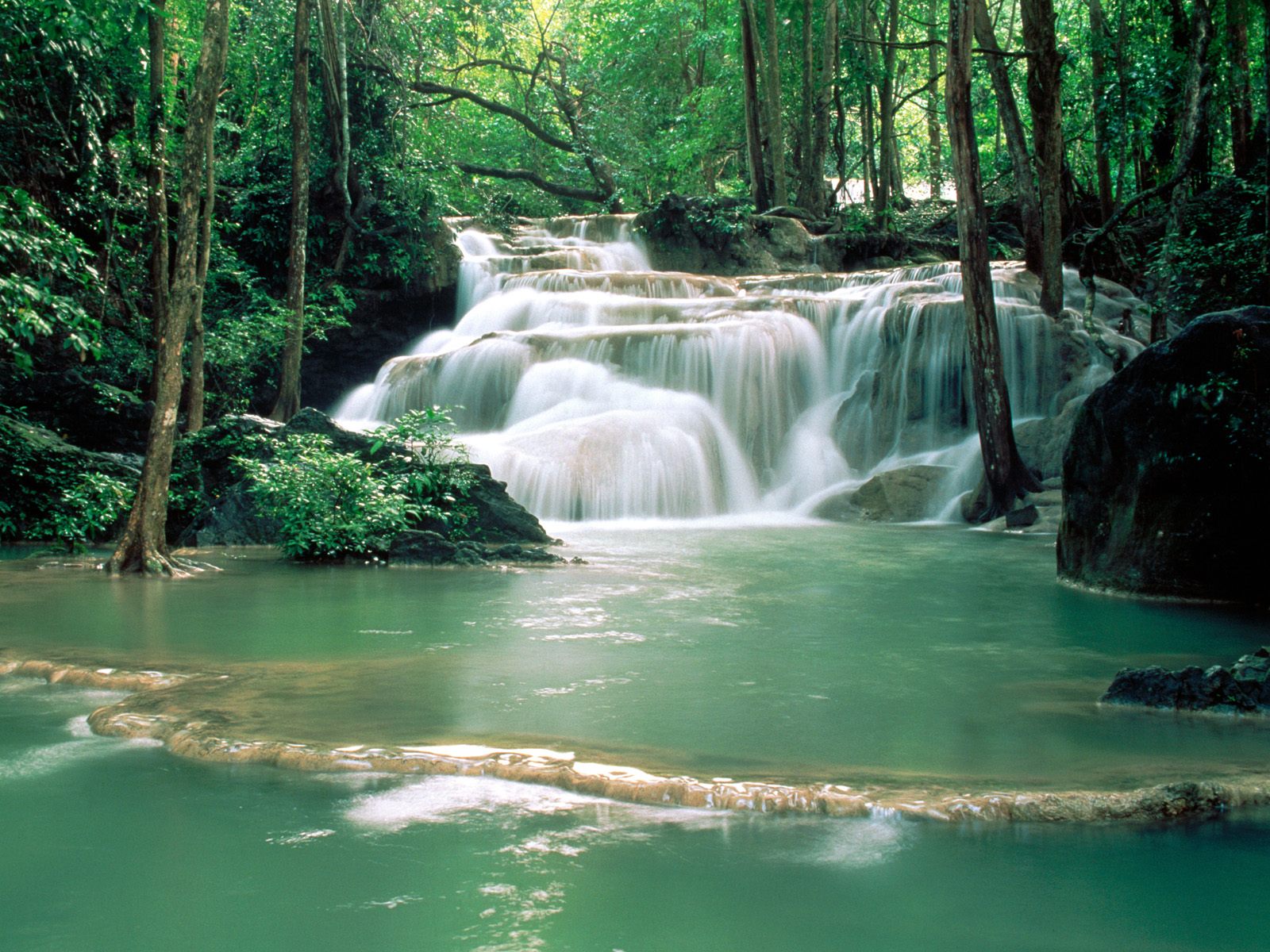 Kao Pun cascades Thailande