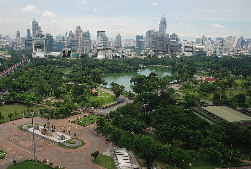 Lumphini Park Bangkok Thailande