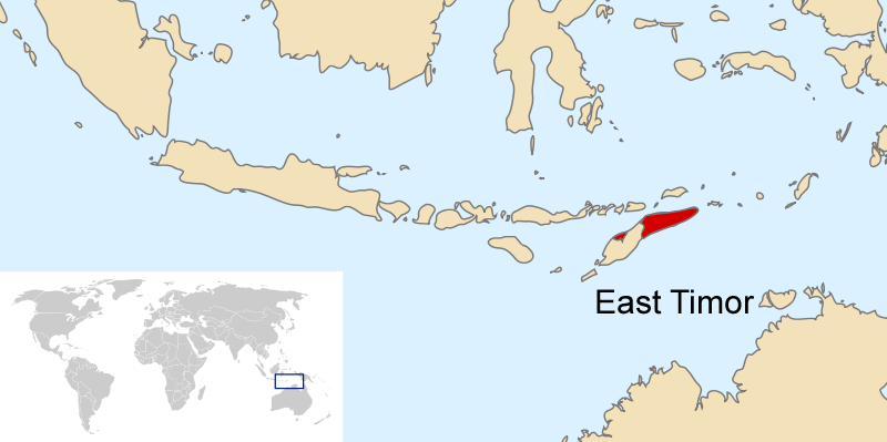 ou se trouve Timor Oriental