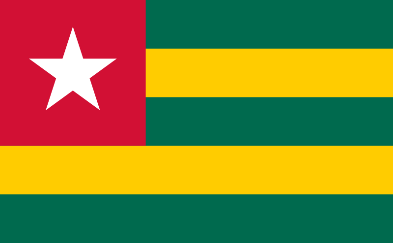 Togo drapeau