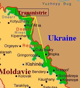 Transnistrie carte