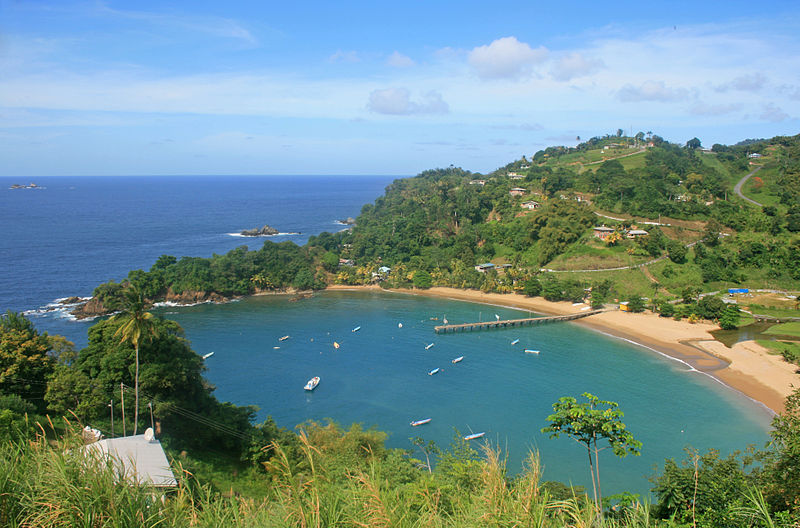 Parlatuvier la baie Trinite et Tobago