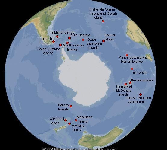 Tristan da Cunha monde