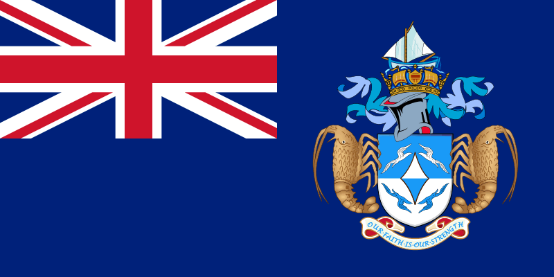 Tristan da Cunha Drapeau
