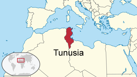 ou se trouve Tunisie