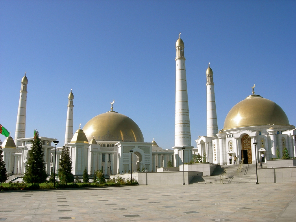 Kipchak mosquee Ashgabat Turkmenistan