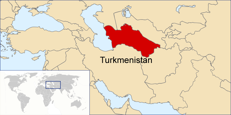 ou se trouve Turkmenistan