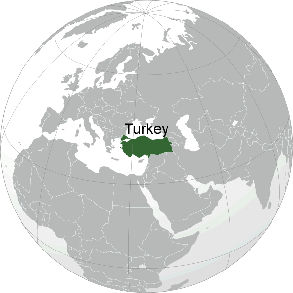 Où est le Turquie dans le monde