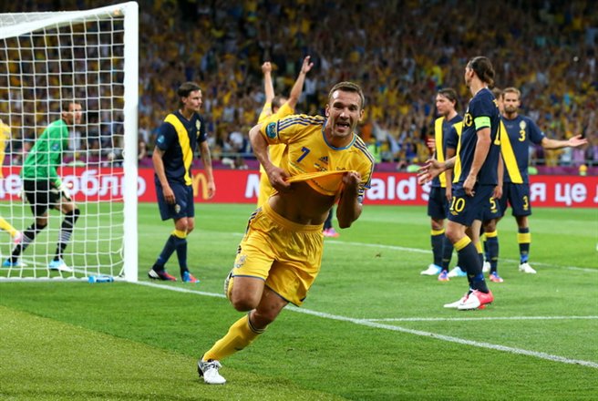 Andriy Shevchenko Ukraine 2012