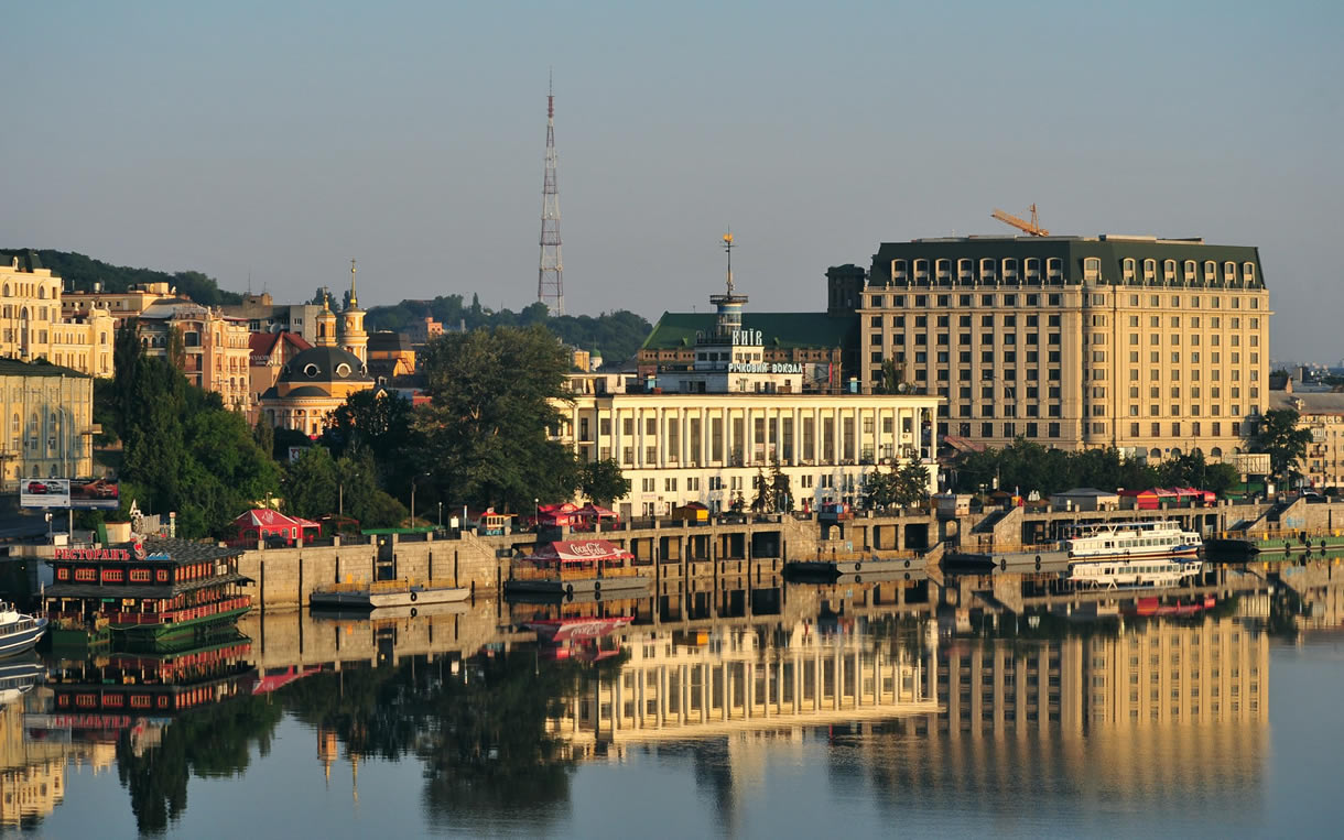 Ukraine Dnepr fleuve