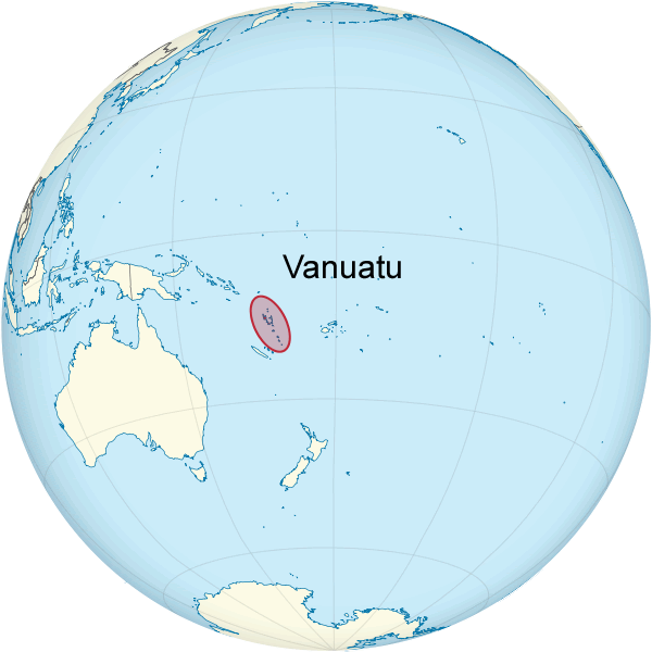 ou se trouve Vanuatu