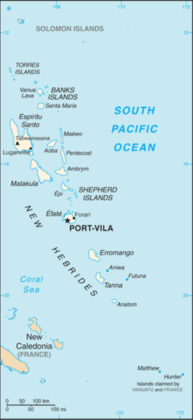 Vanuatu carte