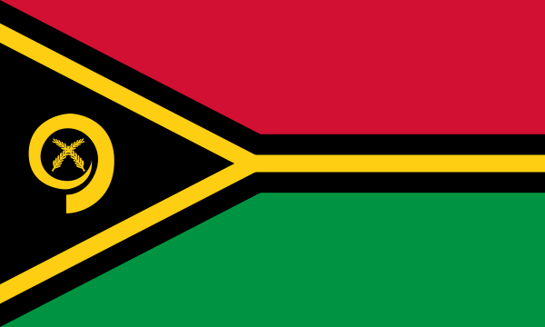 Vanuatu Drapeau