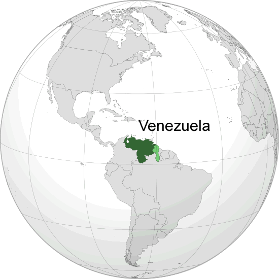 ou se trouve Venezuela