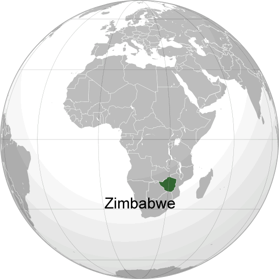 ou se trouve Zimbabwe